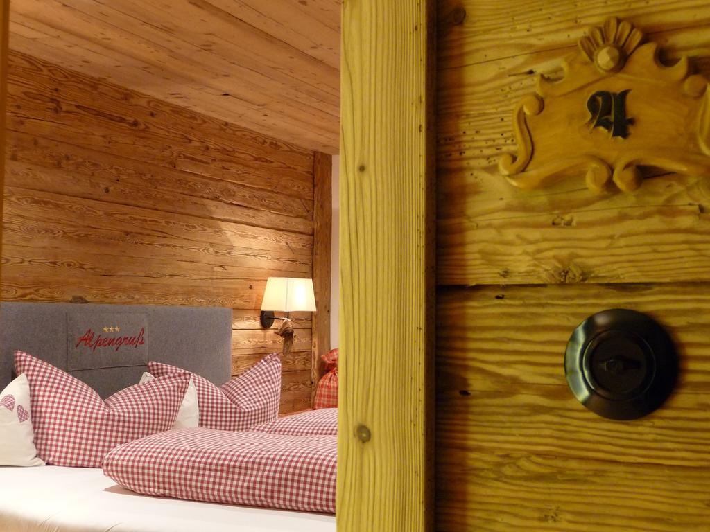 Gastehaus Alpengruss Hotell Wallgau Eksteriør bilde