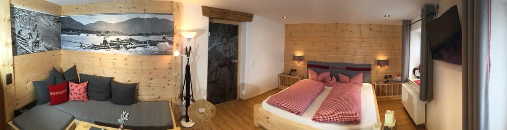 Gastehaus Alpengruss Hotell Wallgau Eksteriør bilde