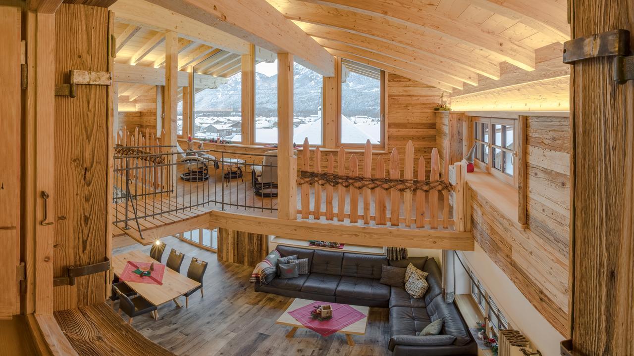 Gastehaus Alpengruss Hotell Wallgau Eksteriør bilde
