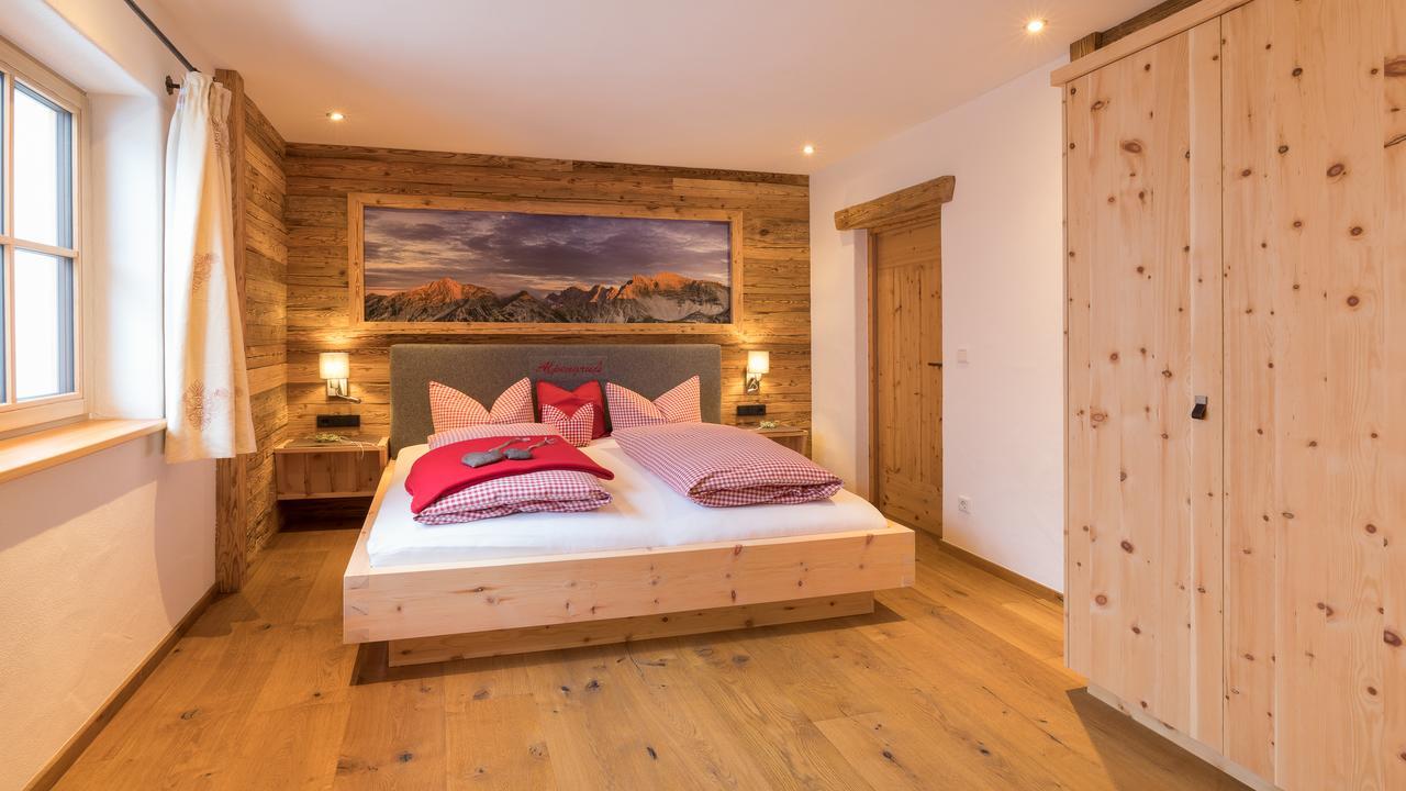 Gastehaus Alpengruss Hotell Wallgau Eksteriør bilde